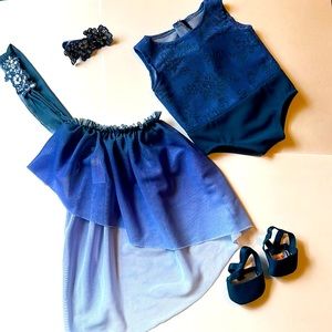 American Girl Doll - Truly Me - Rehearsal to Recital Dance Outfit.